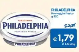 MD Discount PHILADELPHIA formaggio fresco offerta