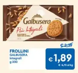 MD Discount Frollini GALBUSERA offerta