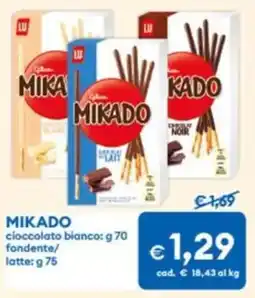 MD Discount MIKADO cioccolato bianco fondente/ latte offerta