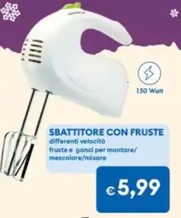 MD Discount Sbattitore con fruste offerta