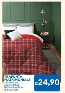 MD Discount Trapunta matrimoniale offerta