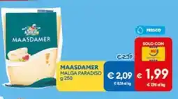 MD Discount Maasdamer malga paradiso offerta