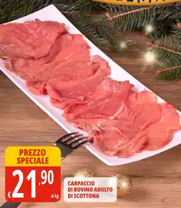 Tigros Carpaccio di bovino adulto di scottona offerta