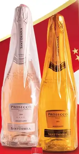 Extra Supermercati Casa sant'orsola prosecco doc millesimato luxury/ millesimato luxury rose offerta