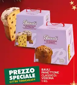 Extra Supermercati Bauli panettone classico/ verona offerta