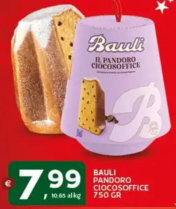 Extra Supermercati Bauli pandoro ciocosoffice offerta