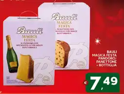 Extra Supermercati Bauli magica festa pandoro/ panettone offerta