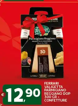 Extra Supermercati Ferrari valigetta parmigiano reggiano dop + confetture offerta