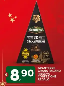 Extra Supermercati Grana padano riserva confezione regalo offerta