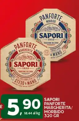 Extra Supermercati Sapori panforte margherita/ morbido offerta