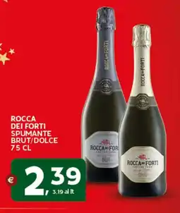 Extra Supermercati Rocca dei forti spumante brut/dolce offerta