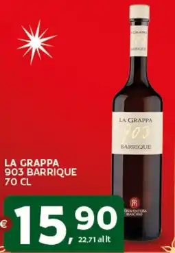 Extra Supermercati La grappa 903 barrique offerta