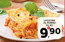 Extra Supermercati Lasagna al forno al kg offerta