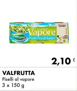 Iper Tosano VALFRUTTA Piselli al vapore offerta