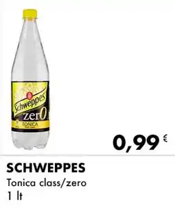 Iper Tosano SCHWEPPES Tonica class/zero offerta