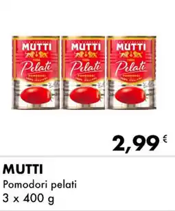 Iper Tosano MUTTI Pomodori pelati offerta