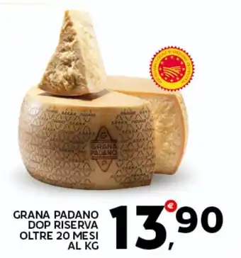 Grana padano dop riserva oltre 20 mesi