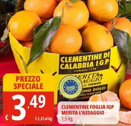 Tigros Clementine foglia igp merita l'assaggio offerta