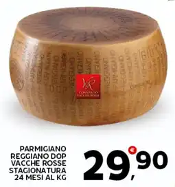 Extra Supermercati Parmigiano reggiano dop vacche rosse stagionatura 24 mesi offerta