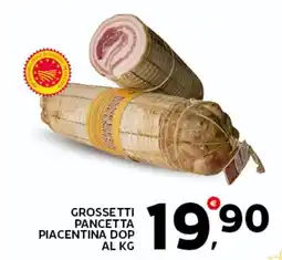 Extra Supermercati Grossetti pancetta piacentina DOP offerta