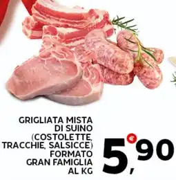 Extra Supermercati Grigliata mista di suino offerta