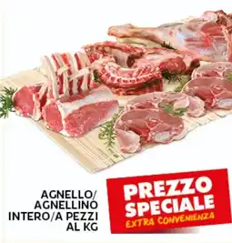 Extra Supermercati Agnello/ agnellino intero/a pezzi offerta