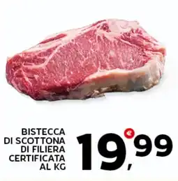 Extra Supermercati Bistecca di scottona di filiera certificata offerta