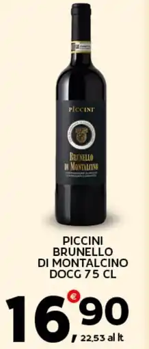 Extra Supermercati Piccini brunello di montalcino DOCG offerta