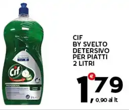 Extra Supermercati Cif by svelto detersivo per piatti offerta