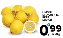 Extra Supermercati Limoni siracusa igp rete offerta