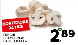 Extra Supermercati Funghi champignon bauletto offerta