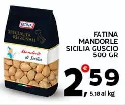 Extra Supermercati Fatina mandorle sicilia guscio offerta