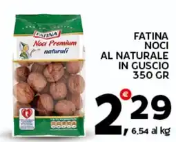 Extra Supermercati Fatina noci al naturale in guscio offerta
