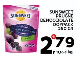 Extra Supermercati Sunsweet prugne denocciolate doypack offerta
