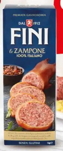 Extra Supermercati Fini zampone di modena IGP offerta