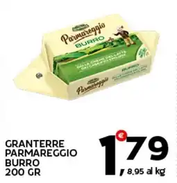 Extra Supermercati Granterre parmareggio burro offerta