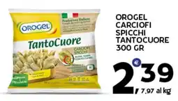 Extra Supermercati Orogel carciofi spicchi tantocuore offerta