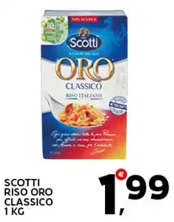 Extra Supermercati Scotti riso oro classico offerta