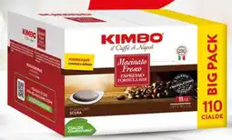 Extra Supermercati Kimbo cialde macinato fresco 110 pz offerta
