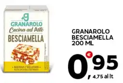 Extra Supermercati Granarolo besciamella offerta