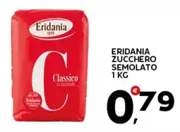 Extra Supermercati Eridania zucchero semolato offerta