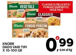 Extra Supermercati Knorr dado x10 offerta