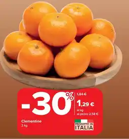 Carrefour Market Clementine offerta
