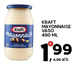 Extra Supermercati Kraft mayonnaise vaso offerta