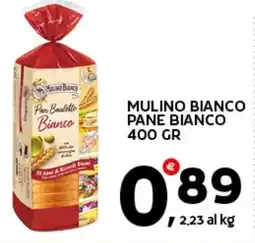 Extra Supermercati Mulino bianco pane bianco offerta