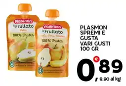 Extra Supermercati Plasmon spremi e gusta offerta