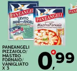 Extra Supermercati Paneangeli pizzaiolo/ mastro fornaio/ vanigliato x 3 offerta