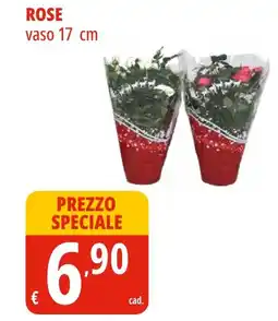 Tigros Rose vaso 17 cm offerta