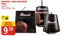 Tigros Panmoro-panettone moro BAULI offerta