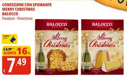 Tigros Confezione con spumante merry christmas BALOCCO offerta